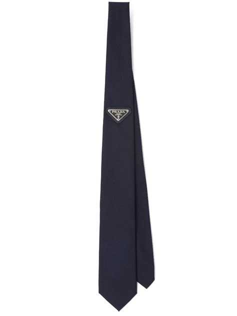 prada tie with logo|Prada tie women.